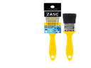 BROCHA 1" CERDAS SINTÉTICAS NEGRAS C/MANGO AMARILLO UNID ZASC