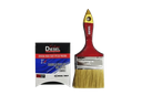 BROCHA 3" CERDAS BLANCAS C/MANGO ROJO UNID DIESEL