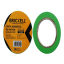 CINTA ADHESIVA DE PINTOR 18MMX42MTS VERDE UNID BRICKELL