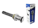 DESAGUE PARA LAVAMANOS CON REBOSADERO ACERO INOX UNID GRIMAX