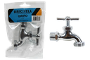 LLAVE DE JARDIN METALICA 1/2" CROMADA UNID BRICKELL
