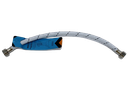CANILLA FLEXIBLE ABASTO TEJIDA 1/2" X 1/2" 40CM UNID BRICKEL