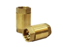 VALVULA CHECK DE BRONCE 1/2" RESORTE PLASTICO UNID S/M