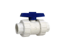 VALVULA DE BOLA PVC 1 1/2" DOBLE UNION UNV UNID AQUA PLUS