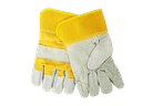GUANTES DE CARNAZA CORTO ROFORZADO PAR UNID MAXI TOOLS