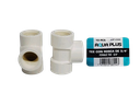 TEE PVC ROSCADA DE 3/4" BLANCA UNID AQUA PLUS