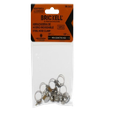 ABRAZADERA ACERO INOXIDABLE (10-16MM) - (3/8"-5/8") 10 PZAS UNID BRICKELL