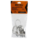 ABRAZADERA ACERO INOXIDABLE (32-51MM) - (1 1/4"-2") 10 PZAS UNID BRICKELL