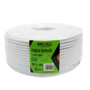 CABLE ELECTRICO SPT 12AWG ALEACION BLANCO 100 METROS UNID BRICKELL