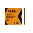 TORNILLO DRYWALL 12 X 2" CAJA 100 PCS DORADO UNID BRICKELL