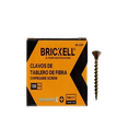 TORNILLO DRYWALL 10 X 1 1/4" CAJA 100 PCS DORADO UNID BRICKELL