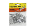 REMACHES DE ALUMINIO 1/8" X 5/16" 50 PZAS UNID DIESEL TOOLS