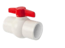 VALVULA DE BOLA PVC 1 1/4" ROSCADA UNIQ S/M