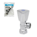 LLAVE DE ARRESTO 1/2" X 1/2" CROMADA UNID GRIMAX