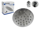 REGADERA DUCHA REDONDA 4" PLASTICO CROMADO UNID GRIMAX