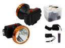 LINTERNA RECARGABLE TIPO FARO 2W PLUG DE CARGA UNID MAXI HOUSE