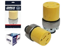 ENCHUFE METALICO HEMBRA 2 PINES 110V UNID ORIX
