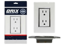 TOMA DOBLE CORRINETE CON TIERRA BLANCO DE LUJO UNID ORIX