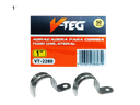 ABRAZADERA TIPO OMEGA EMT 1" CAJA 50 PZAS UNID V-TEG