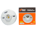 PLAFON DE PORCELANA BLANCO UNID V-TEG